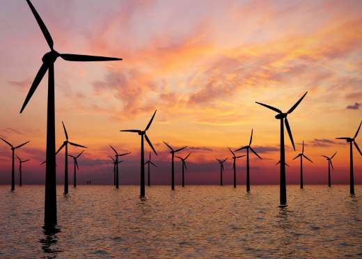 sea based wind farm